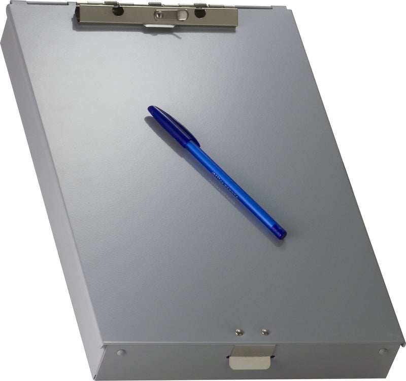Officemate Aluminum Forms Storage Clipboard, 8.5 x 12 Inch (83200) - Image 3